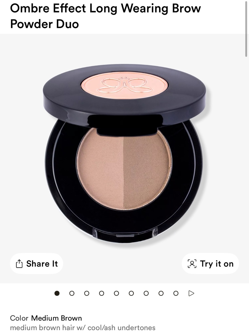 Anastasia Beverly Hills Brow Powder Duo Medium Brown